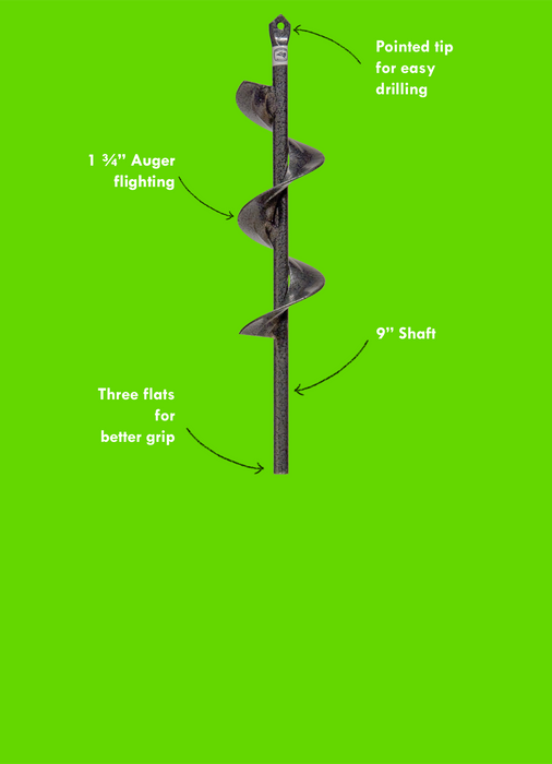 ⚡ QuickDig Garden Auger Drill Bit – Plant Bulbs & Seedlings in Seconds
