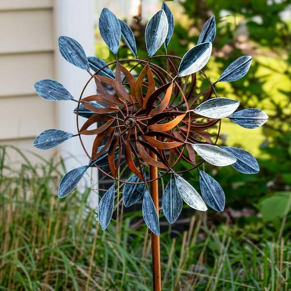 🌬️ KineticBloom Metal Garden Wind Spinner – Mesmerizing Outdoor Motion